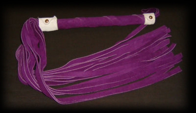 giant suede flogger